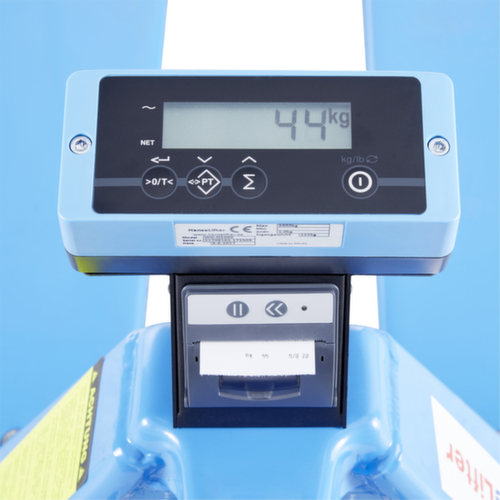 Chariot élévateur à berceau WH-D2000, 2000 kg force, caoutchouc/polyuréthane