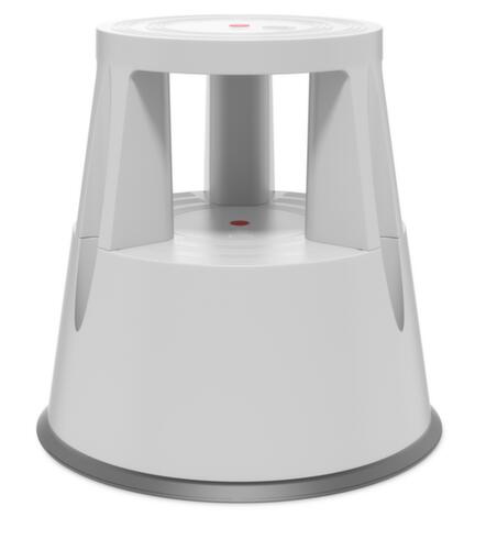 UDOBÄR Marchepied sur roulettes pour fortes sollicitations, plastique, RAL7035 gris clair