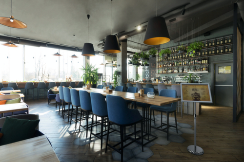 Durable Présentoir, hauteur 860 - 1290 mm