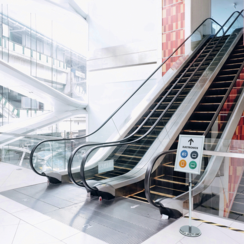 Durable Présentoir, hauteur 860 - 1290 mm