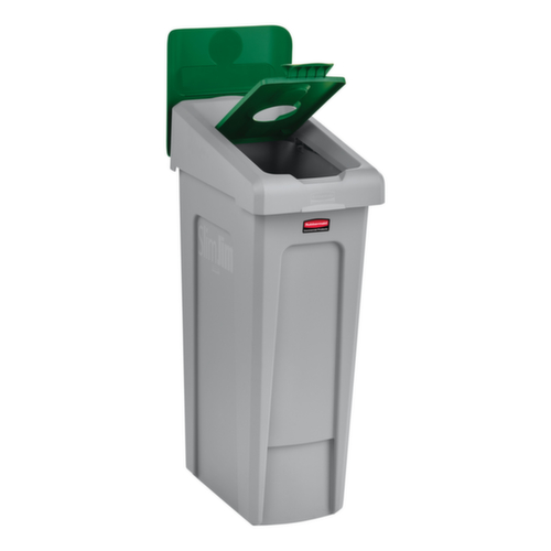 Rubbermaid Couverture Slim Jim® pour station de recyclage, vert