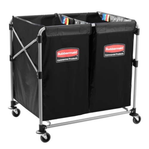 Rubbermaid Sac à linge X-Cart pour chariot pour linge pliable pour chariot pour linge, capacité 150 l