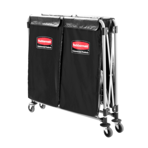 Rubbermaid Sac à linge X-Cart pour chariot pour linge pliable pour chariot pour linge, capacité 150 l