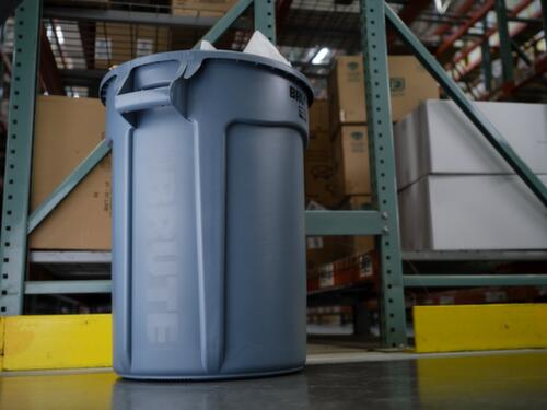 Rubbermaid Conteneur universel BRUTE, 75 l, gris