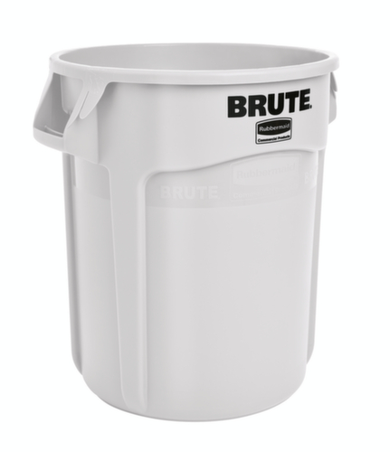 Rubbermaid Conteneur universel BRUTE, 38 l, blanc
