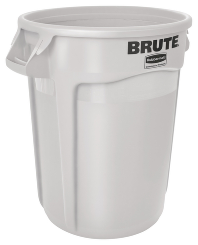 Rubbermaid Conteneur universel BRUTE, 121 l, blanc