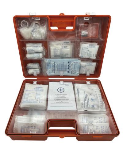 ultraMEDIC Mallette de premiers secours Super avec support mural, calage selon DIN 13169