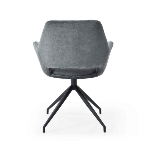 Bisley Siège visiteur Easy Meet G 749 avec accoudoirs, assise tissu (100 % polyester), slate