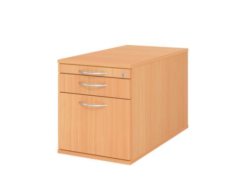 Caisson mobile Solid, 1 tiroir(s), hêtre/hêtre