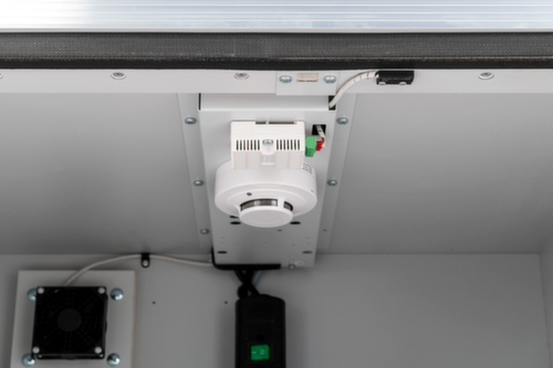 armoire de recharge de batteries lithium-ion antidéflagrante PREMIUM PLUS 8/5, hauteur x largeur x profondeur 520 x 800 x 660 mm