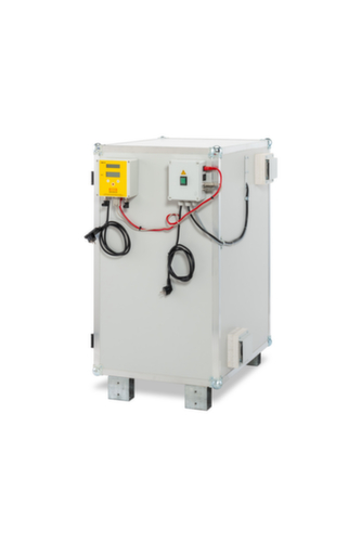 armoire de recharge de batteries lithium-ion antidéflagrante PREMIUM PLUS 8/10 à manutentionner, hauteur x largeur x profondeur 1110 x 800 x 660 mm