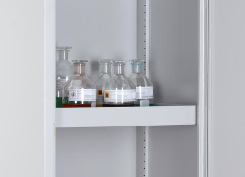 Lacont Bac de rétention storeLAB CS Eco 640 P pour armoire pour armoire pour laboratoire et pour produits dangereux, largeur x profondeur 638 x 375 mm