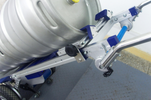 barrette de fixation pour diable monte-escaliers électrique