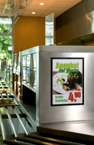 Durable Cadre d'affichage DURAFRAME®, DIN A3, face arrière autocollante