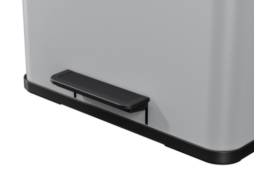 Hailo Poubelle à pédale Öko duo Plus L, capacité 1 x 9 l/1 x 17 l