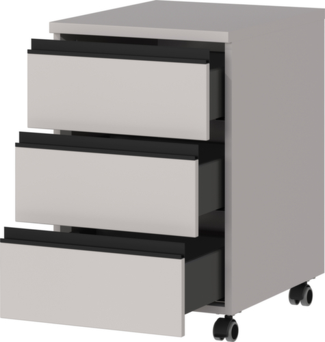 Caisson mobile 4039, 3 tiroir(s), finition en cachemire/finition en cachemire