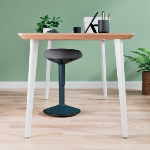 Leitz tabouret assis-debout Ergo Active, assise gris, partie inférieure du pied antidérapante