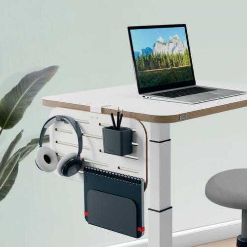 Leitz Plaque perforée Ergo pour table de bureau, hauteur 330 mm