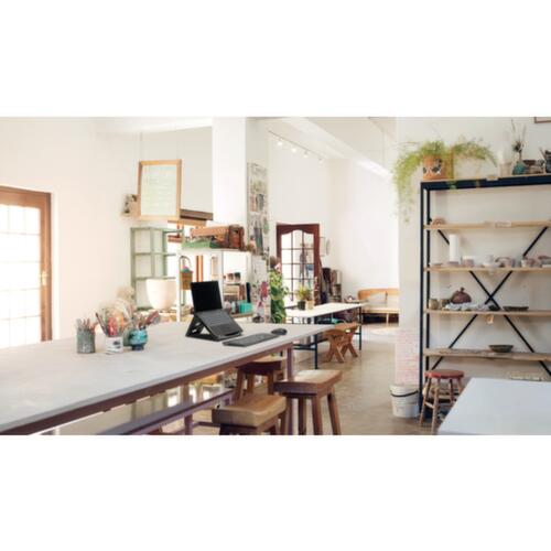 Leitz Support pour ordinateur portable SmartFit EasyRiser pour table de bureau, hauteur 35 mm