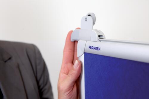 Franken kit de patins PRO pour glissière murale modulaire