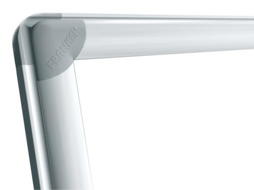 Franken tableau blanc pour glissière murale modulaire, hauteur x largeur 1000 x 1500 mm