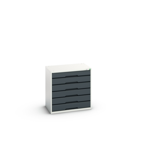 bott Armoire à tiroirs verso, 6 tiroir(s), RAL7035 gris clair/RAL7016 gris anthracite