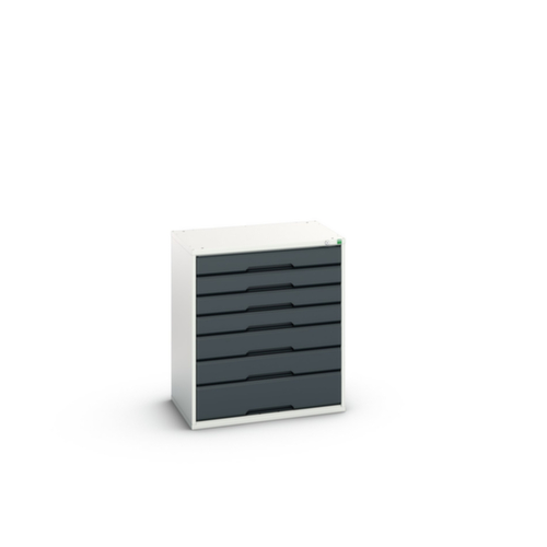 bott Armoire à tiroirs verso, 7 tiroir(s), RAL7035 gris clair/RAL7016 gris anthracite