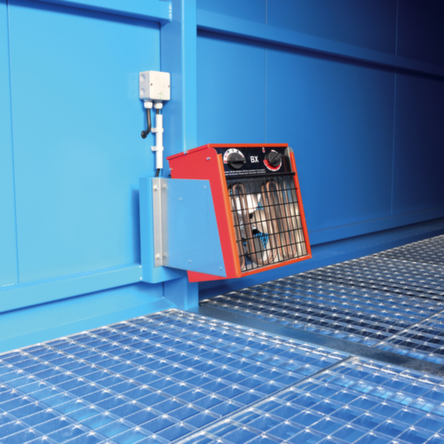 Chauffage pour conteneurs pour produits dangereux