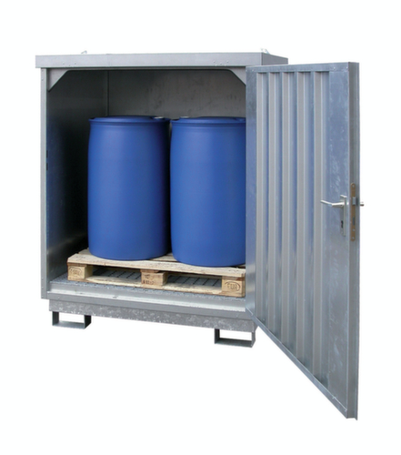 Lacont box de rétention SLH 1 x 1 pour fûts