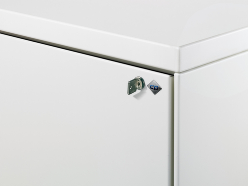 C+P Armoire de rangement à plat, hauteur x largeur x profondeur 420 x 1350 x 960 mm