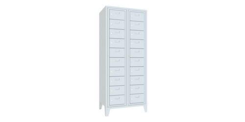PAVOY Armoire de distribution de linge Basis RAL7035