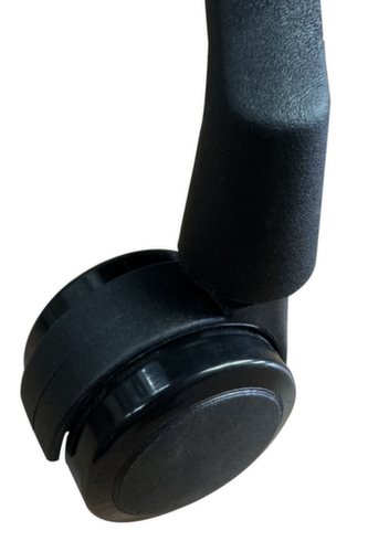 UDOBÄR chaise de bureau pivotante Shield avec mécanisme de basculement, dossier maille avec support, noir