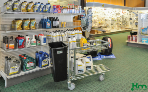 Kongamek Chariot à dossier, force 300 kg