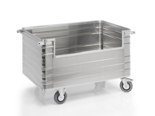 Gmöhling Fourgon-caisse en aluminium avec ouverture d'accès, capacité 945 l