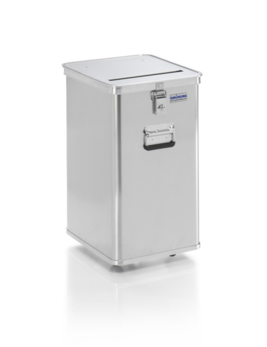 Gmöhling Conteneur G®-DOCU pour l'Gmöhling élimination des dossiers G®-DOCU sous le bureau, capacité 80 l