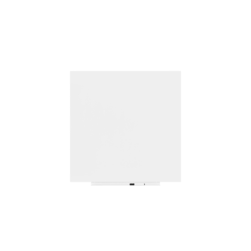 Rocada Tableau blanc Skin pour montage mural, hauteur x largeur 1000 x 1000 mm