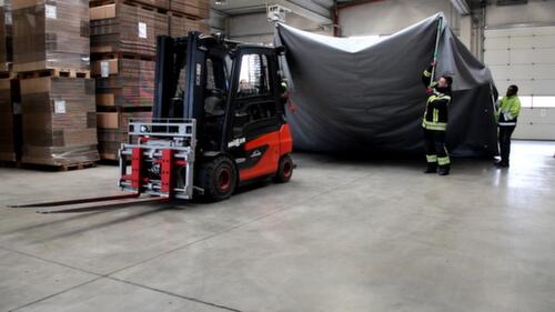 VLITEX Couverture antifeu PREMIUM,pour incendies de piles au lithium-ion