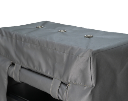 VLITEX armoire de recharge de batteries Akku-Safe L avec housse anti-feu, gris/gris