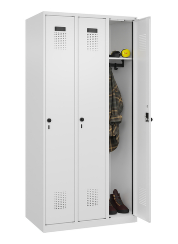 C+P Armoire vestiaire Evolo PLUS, largeur de compartiment 300 mm