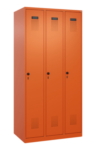 C+P Armoire vestiaire Evolo PLUS, largeur de compartiment 300 mm