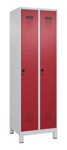 C+P Armoire vestiaire Evolo PLUS, largeur de compartiment 300 mm