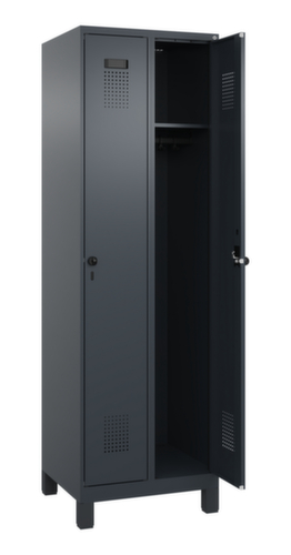 C+P Armoire vestiaire Evolo PLUS, largeur de compartiment 300 mm