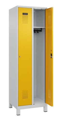 C+P Armoire vestiaire Evolo PLUS, largeur de compartiment 300 mm