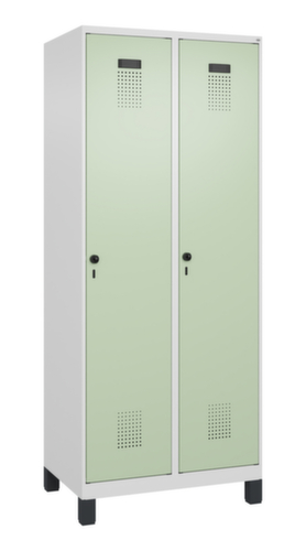 C+P Armoire vestiaire Evolo PLUS, largeur de compartiment 400 mm