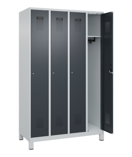 C+P Armoire vestiaire Evolo PLUS, largeur de compartiment 300 mm