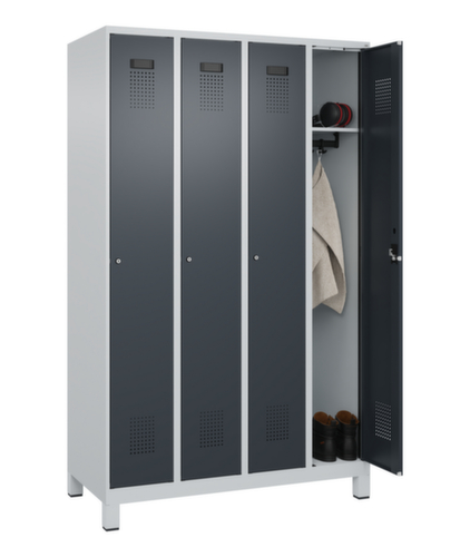 C+P Armoire vestiaire Evolo PLUS, largeur de compartiment 300 mm