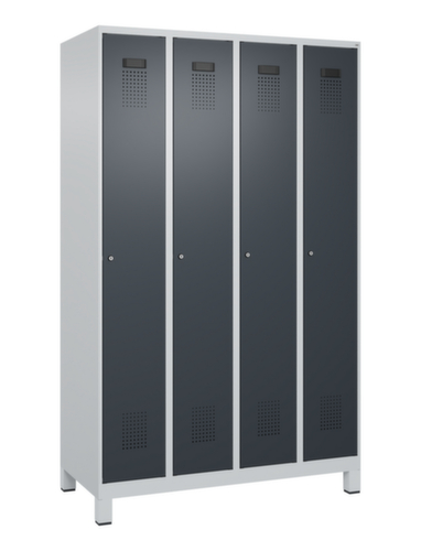 C+P Armoire vestiaire Evolo PLUS, largeur de compartiment 300 mm
