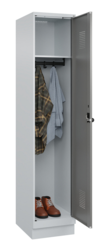 C+P Armoire vestiaire Evolo PLUS, largeur de compartiment 400 mm