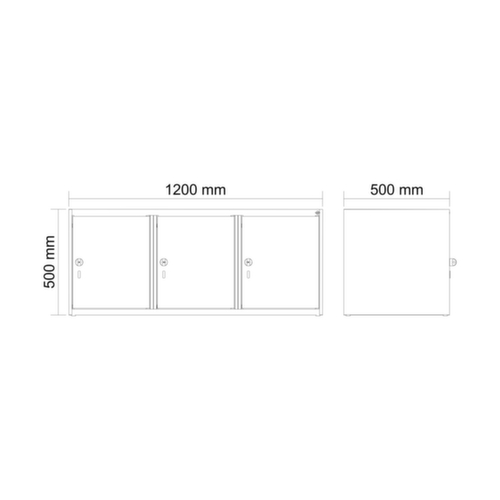 rehausse pour armoire vestiaire