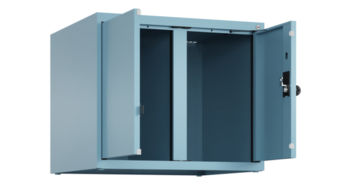 rehausse d'armoire avec double compartiment